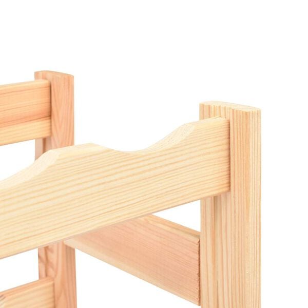 vidaXL vinreol til 20 flasker fyrretr&aelig;