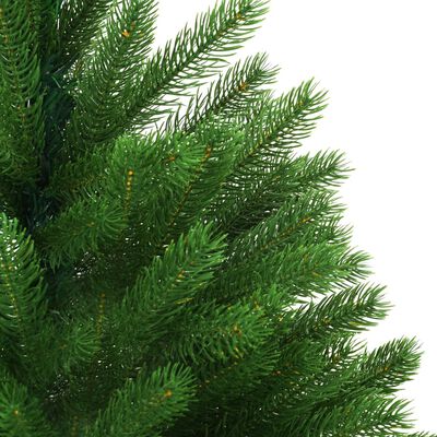 vidaXL kunstigt juletræ med naturtro nåle 120 cm grøn