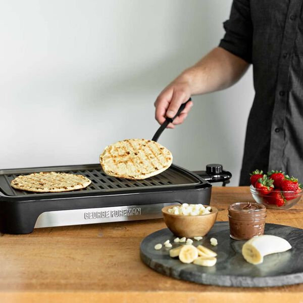 GEORGE FOREMAN r&oslash;gfri grill str. L kobberfarvet