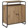vidaXL Sk&aelig;nk Artisan-eg 68 x 35 x 75 cm Konstrueret tr&aelig;