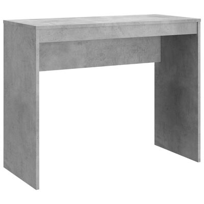 vidaXL skrivebord 90x40x72 cm konstrueret træ betongrå