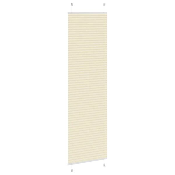 vidaXL Pliss&eacute;gardin fl&oslash;de 60x200 cm Stofbredde 59,4 cm Polyester