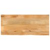 vidaXL bordplade 140x60x3,8 cm naturlig kant massivt mangotr&aelig;
