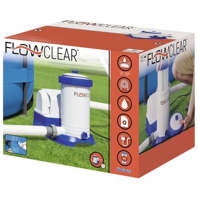 Bestway Flowclear filterpumpe til swimmingpool 9463 l/t