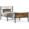 vidaXL sengeramme 80x200 cm uden madras konstrueret tr&aelig; r&oslash;get eg