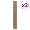 vidaXL juteruller 2 stk. 1x50 m 200 gsm 100 % jute