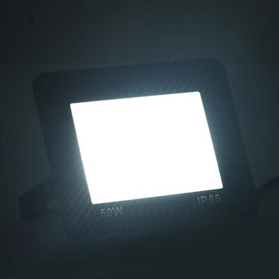 vidaXL LED-projektør 50 W kold hvid