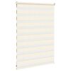 vidaXL zebragardin marmorbeige 95x100 cm stofbredde 90,9 cm polyester