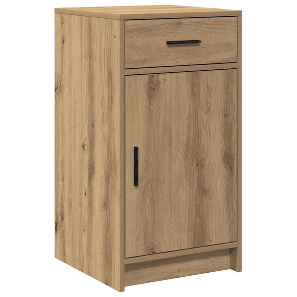 vidaXL Sideboard Artisan Egetr&aelig; 40 x 40.5 x 75 cm Konstrueret tr&aelig;
