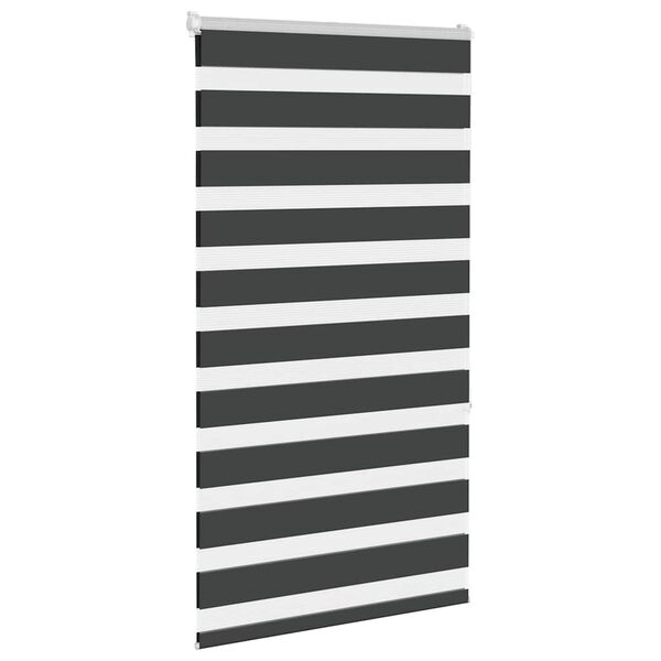 vidaXL zebragardin sort 70x150 cm stofbredde 65,9 cm polyester