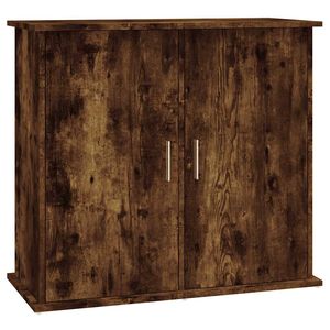 vidaXL akvariebord 81x36x73 cm konstrueret tr&aelig; r&oslash;get egetr&aelig;sfarve