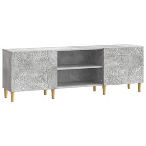vidaXL TV-skab 150 x 31 x 50 cm Betongr&aring; Konstrueret tr&aelig;