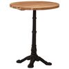 vidaXL bistrobord &Oslash;60x76 cm massivt akacietr&aelig;