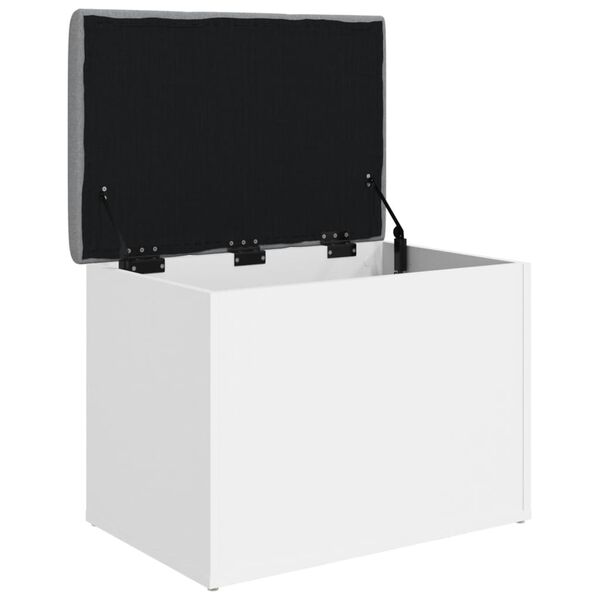 vidaXL opbevaringsb&aelig;nk hvid 62x42x45 cm konstrueret tr&aelig;