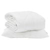 vidaXL Sommer dyne med pude 2 stk. Hvid Microfiber