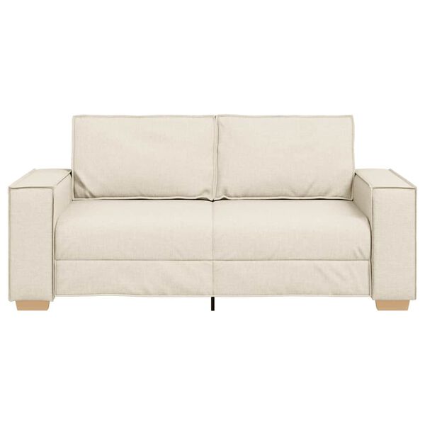 vidaXL 2-personers sofa i linned 180x78x84 cm