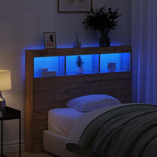 vidaXL Hovedg&aelig;rde Artisan Egetr&aelig; 120 x 17 x 102 cm Konstrueret tr&aelig;