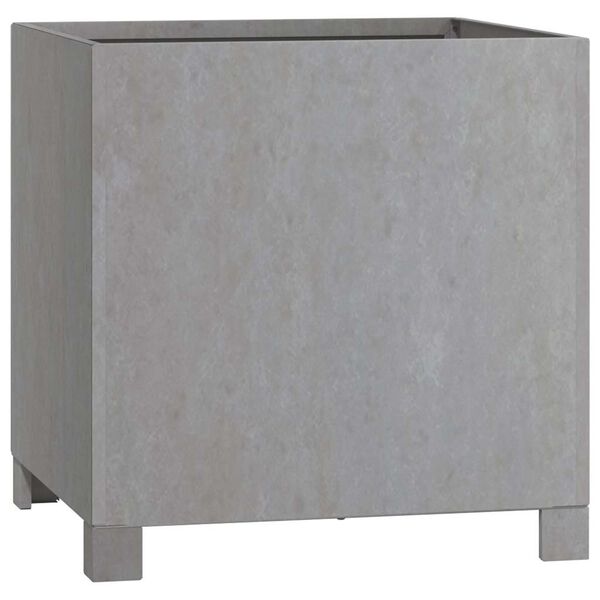 vidaXL plantekasser med ben 2 stk. 40x40x40 cm cortenst&aring;l rustfarvet