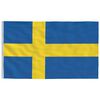 vidaXL det svenske flag 90x150 cm
