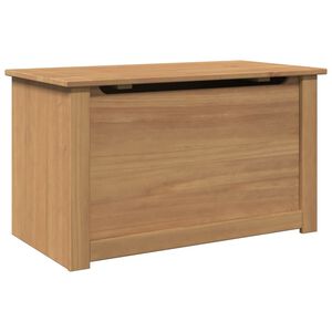 vidaXL opbevaringskiste med l&aring;g Panama 79x42x46 cm massivt fyrretr&aelig;