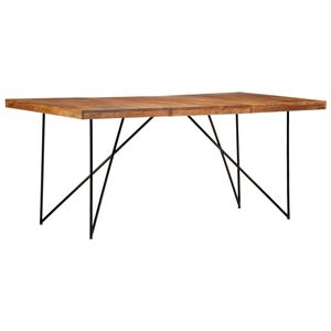 vidaXL spisebord 180x90x76 cm massivt akacietr&aelig;