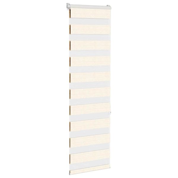 vidaXL zebragardin marmorbeige 40x150 cm stofbredde 35,9 cm polyester