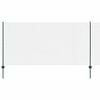 vidaXL Svejsede tr&aring;dhegn med stolper 50 x 1,2 m PVC-belagt st&aring;l Gr&oslash;n