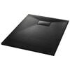 vidaXL brusekar SMC 100 x 70 cm sort