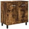 vidaXL Badev&aelig;relse Vaskeskab R&oslash;get eg 60 x 35 x 60 cm Konstrueret tr&aelig;