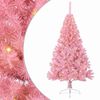 vidaXL Kunstig Forbelyst Juletr&aelig; med 150 LED'er Lyser&oslash;d 150 cm PVC