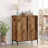 vidaXL Sideboard Gammelt tr&aelig; 69,5 x 33 x 82 cm Konstrueret tr&aelig;