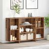 vidaXL Sideboard Gammelt tr&aelig; 120 x 30 x 75 cm Konstrueret tr&aelig;