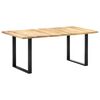 vidaXL spisebord 180x90x76 cm massivt mangotr&aelig;