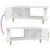 vidaXL sofabord 90x50x40 cm konstrueret træ hvid