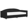 vidaXL daybed med madras 90x190 cm stof sort