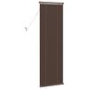 vidaXL Persienner M&oslash;rk Brun med M&oslash;nster 150 x 60 cm PVC