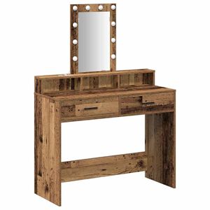 vidaXL Kl&aelig;deskab Brun 100 x 41 x 140 cm Konstrueret tr&aelig;