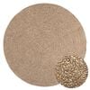 vidaXL gulvt&aelig;ppe ZIZUR 120 cm jute-look indend&oslash;rs og udend&oslash;rs
