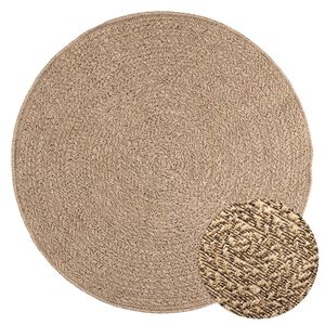 vidaXL gulvt&aelig;ppe ZIZUR 120 cm jute-look indend&oslash;rs og udend&oslash;rs