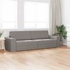 vidaXL Sovesofa 200cm Gr&aring;brun Stof