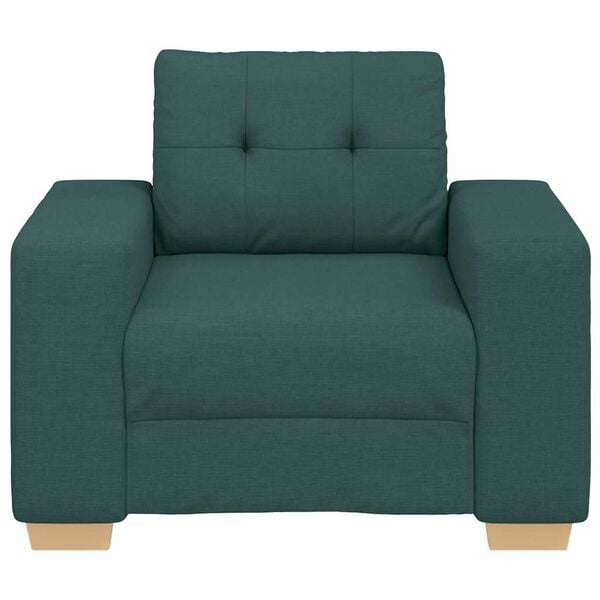 vidaXL sofastol 100x78x80 cm stof m&oslash;rkegr&oslash;n