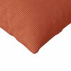 vidaXL Sofapuder 2 pcs Rød orange 145 x 40 cm Velourstof