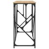 vidaXL konsolbord 100x40x80 cm konstrueret træ sonoma-eg