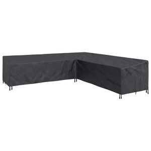 vidaXL M&oslash;belbetr&aelig;k 300 x 300 x 80 cm 210D Oxford Stof L-form Vandt&aelig;t