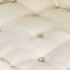vidaXL Modulsofa 2 pcs Creme 140 x 70 x 36 cm Stof