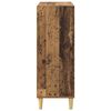 vidaXL Sideboard Gammelt tr&aelig; 69,5 x 32,5 x 90 cm Konstrueret tr&aelig;