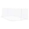 vidaXL Myggenet til Gazebo 220 Maske 220 mesh Hvid 6 x 3 x 2 m