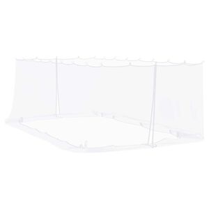 vidaXL Myggenet til pavillon 220 mesh Hvid 6 x 3 x 2 m Polyester