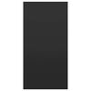 vidaXL tv-borde 2 stk. 30,5x30x60 cm konstrueret tr&aelig; sort