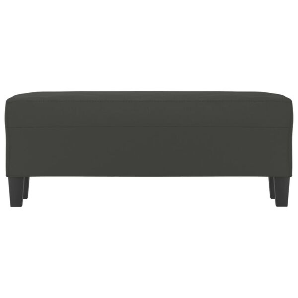 vidaXL b&aelig;nk 100x35x41 cm mikrofiberstof c